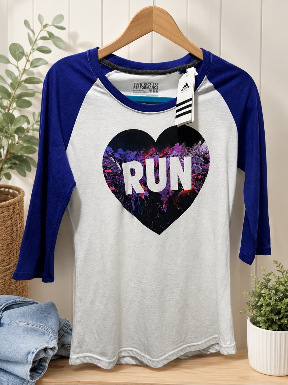 Adidas Womens Go To Performance Tee - Size Small
